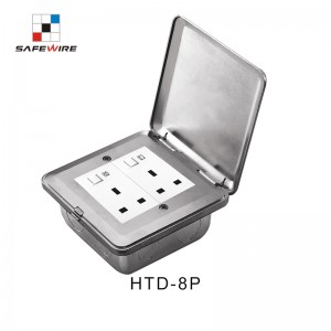 Safewire HTD-8/8P Cable managment Junction Box carpet box EV charging station