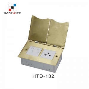 Safewire HTD-102/102P Cable managment Junction Box carpet box EV charging station