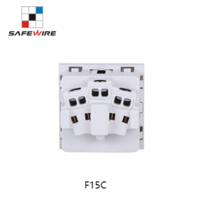 Safewire F15C Electrical outlet Socket Power outlet Socket outlet Data 45mm socket