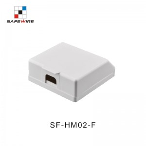 Safewire SF-HM02-F IP55 waterproof box PP+sillicone seal brown