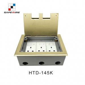 Safwire HTD-145K/KP Carpet box TUV CE certificated access floor boxes service outlet box EV charging station