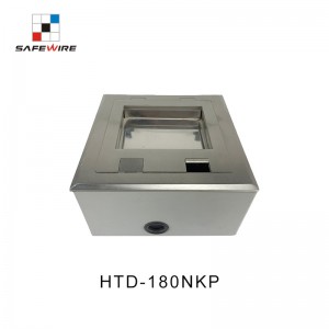 Safewire HTD-180K/KP Floor box TUV CE certificated cable management access floor boxes EV charging station