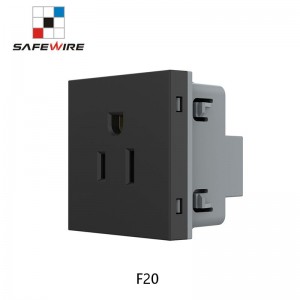 Safewire F20 Electrical outlet Socket Modules