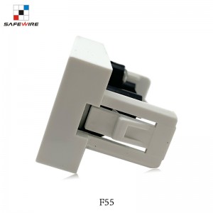 Safewire F55 22.5*45mm ABS Material Audio Socket / Audio Outlet Wall Socket