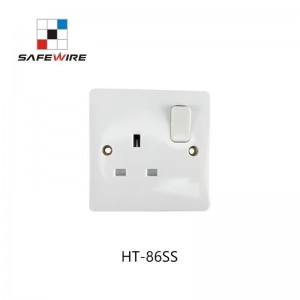 Safewire HT-86SS 1 Gang 13A BS standard Switch Socket