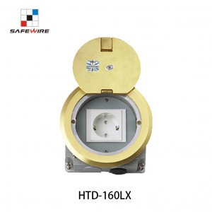 Safewire HTD-160LX Stainless floor box Junction Box floor box EV charging station