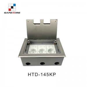 Safwire HTD-145K/KP Carpet box TUV CE certificated access floor boxes service outlet box EV charging station