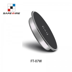 Safewire FT-07W Furniture Embedded 10W for Mobile Phone Fast Charging Table Wireless Charger with QC 3.0 adaptor