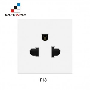 Safewire F18 45*45mm Euro American Adaptor Euro American Jack