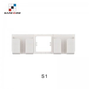 Safewire S1 IP55 waterproof box PP+sillicone seal brown