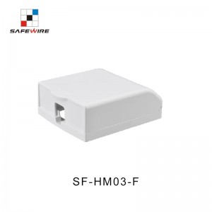 Safewire SF-HM03-F IP55 waterproof box PP+sillicone seal brown