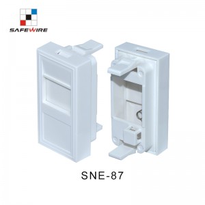 Safewire SNE-87 22.5*45mm Single Port 90 Degree Shutter