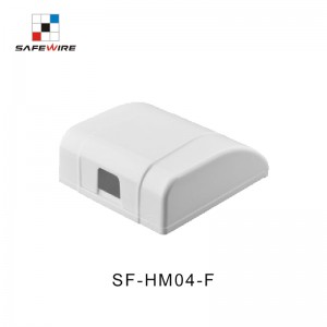 Safewire SF-HM04-F IP55 waterproof box PP+sillicone seal brown