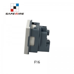 Safewire F16 45*45mm 90 French Socket 90 French Module